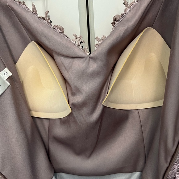 Mother of the Bride Gown - Size 12 Champagne Ombré.  Never Worn/Brand New - Picture 11 of 17